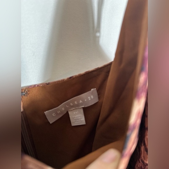 Chelsea 28 Mini Brown Print Dress - Picture 3 of 4